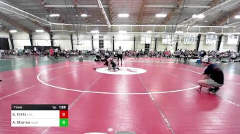 112 lbs Final - Gavin Ennis, Scanlan Wrestling Academy vs Aaryan Sharma, Nova Wrestling Club