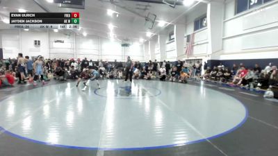 132 lbs Quarterfinal - Evan Ulrich, Freakztyle Black - HS vs Jayden Jackson, Ak Wrestling Foundation Inc - Hs