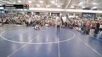 157 lbs Cons. Semi - Damon Farley, Emery vs Landon Hill, Brighton