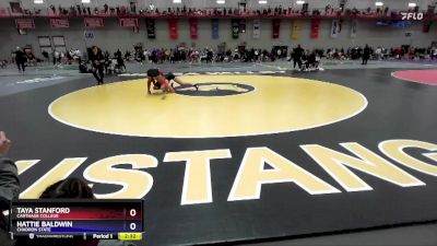 138 B Cons. Round 2 - Hattie Baldwin, Chadron State vs Taya Stanford, Carthage College