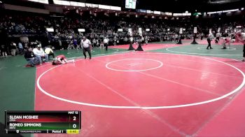 120 lbs Cons. Round 5 - Sloan McGhee, CFEA vs Romeo Simmons, DEF2