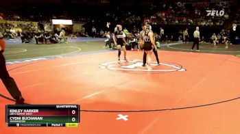 100 Class 2 lbs Quarterfinal - Kinley Harker, Lee`s Summit West vs Cydni Buchanan, Washington