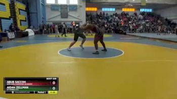 285 lbs Cons. Round 3 - Aidan Zellman, St Marks H S vs Abub Saccoh, Red Lion Christian Academy