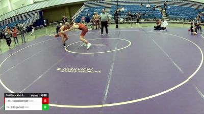 14U Boys - 175 lbs 3rd Place Match - Mason Heidelberger, Contenders Wrestling Academy vs Noah Fitzgerald, Braves Wrestling Club