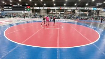 185 lbs Cons. Semi - Bella Wall, Central Florida Wrestling vs Katie Kent, Janesville Parker Vikings