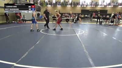 106 lbs Champ. Round 2 - Carver Hinz, Colon Wrestling Academy vs Hoyt Washburn, Immortal Athletics WC