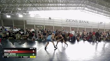 106 lbs Quarters & Wb (16 Team) - Bryson Peters, Black Fox vs Nash Jensen, South Central Utah