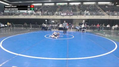 80 lbs Final - Tanner Jolley, Spring City vs Kellan Winters, Bridgeport