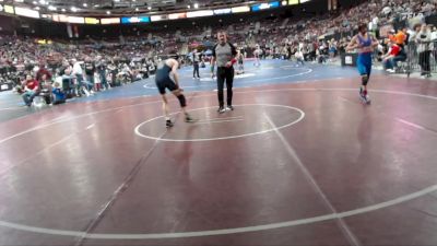 5A 113 lbs Quarterfinal - Ryan Hirchert, Nampa vs Colt Buonviri, Middleton