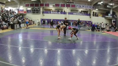 110 lbs 3rd Place Match - Ariah Mervilus, Indian Hills vs Sydnee Baldwin, Ottawa University