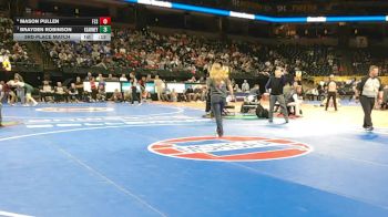 113 Class 3 lbs 3rd Place Match - Mason Pullen, Ft. Zumwalt South vs Brayden Robinson, Kearney