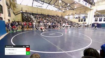 189 lbs Round Of 16 - Kingsley Menifee, Fauquier vs Liam Kilrain, Blair Academy