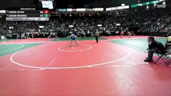 154 lbs Champ. Round 1 - Logan Michael, OTS2 vs Logan Leyda, Unattached