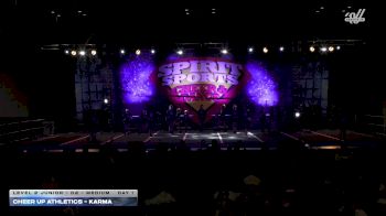 Cheer UP Athletics - Karma [2025 L2 Junior - D2 - Medium Day 1] 2025 Spirit Sports Worcester Nationals