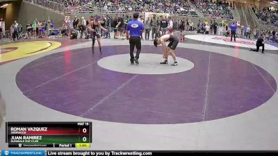 126 lbs Cons. Round 3 - Roman Vazquez, Sherwood vs Juan Ramirez, Glendale Mat Club