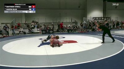 65 lbs 3rd Place Match - Matthew O'Neill, Malvern Wrestling Club vs Austin Ellis, Sanderson Wrestling Academy