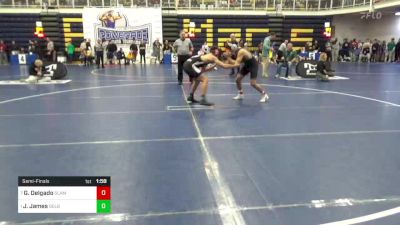 152 lbs Semifinal - Gabriel Delgado, Slam Academy-NV vs Jayden James, Delbarton-NJ