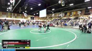 220 lbs Cons. Round 2 - Soren Gammelgaro, Del Oro vs Jacob Ruacho, Central