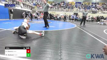 61 lbs Consi Of 8 #2 - Grant Dennis, D3 Wrestling Cluib vs Marcus Badwan, Team Of Hard Knox