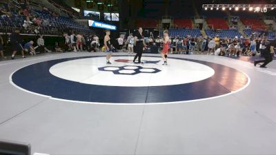 100 lbs Cons. Rd Of 32 - Spencer Dare, IA vs Keyen Taplin, KS