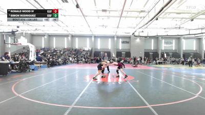 126 lbs Consi Of 4 - Ronald Wood IV, Killingly vs Simon Rodriguez, Ridgefield