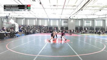 126 lbs Consi Of 4 - Ronald Wood IV, Killingly vs Simon Rodriguez, Ridgefield