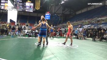 220 lbs Cons 64 #2 - Garrett Sandefur, Indiana vs Broc Peer, Michigan