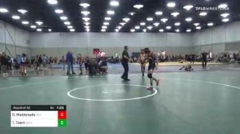 125 lbs Prelims - Daunte' Maldonado, Holly Wrestling vs Tyger Taam, Golden Back