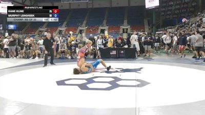 144 lbs Champ. Rd Of 32 - Kane Kline, Pennsylvania vs Murphy Lengkeek, Michigan