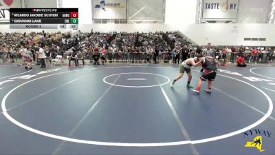 134 lbs Round 5 - Ricardo Jakobie Scuteri, Glen Grapplers Wrestling Club vs Giovanni Lake, Club Not Listed