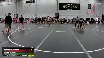 126 lbs Round 4 (8 Team) - Justin D`Arce, Prime Wrestling Gold vs Sebastian Garcia, Scanlan WA