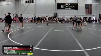 126 lbs Round 4 (8 Team) - Justin D`Arce, Prime Wrestling Gold vs Sebastian Garcia, Scanlan WA