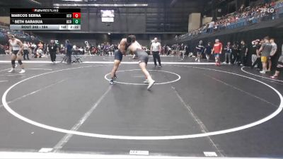 184 lbs Cons. Round 4 - Seth Sarasua, Central Oklahoma vs Marcos Serna, Arizona Christian University