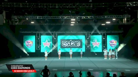 5 Star Athletics - Coed Diamonds [2026 D2 Senior Coed Level 5 Day 2] 2026 US Open Cheerleading & Dance Championship
