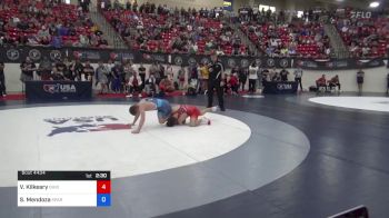 57 kg Semis - Vincent Kilkeary, Ohio Regional Training Center vs Seth Mendoza, SPAR Wrestling Academy