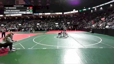 60 lbs Quarterfinal - Ziyan Muhammad, CPWA vs Joy Mockbee, GFF3