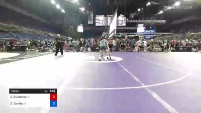 106 lbs Round Of 32 - Zaidyn Quinonez, Colorado vs Zane Donley, Oklahoma