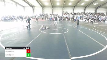 70 lbs Rr Rnd 1 - Gadiel Reza, BlackCat WC vs Silas Soliz, La Familia