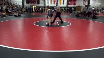 126 lbs Round 2 - Jason Eastman, Benton Community vs Justin Moore, Solon