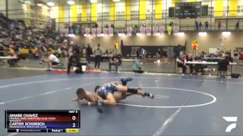 132 lbs Champ. Round 1 - Amare Chavez, Central Iowa Wrestling Club /Team Intensity vs Carter Schorsch, Powerhouse Wrestling Club