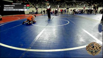 85 lbs Consolation - Camden Cloyd, Lexington Wrestling Club vs Silas Moore, Team Of Hard Knox