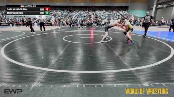 120 lbs Round Of 32 - Cael Gunderson, Burns Oregon vs Travis Hayes, Desert Wrestling Academy