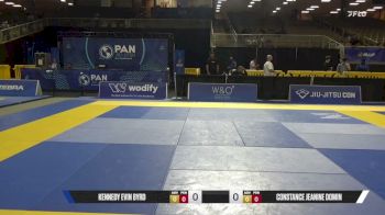 Constance Jeanine Domin vs Kennedy Evin Byrd 2026 Pan Jiu Jitsu IBJJF Championship