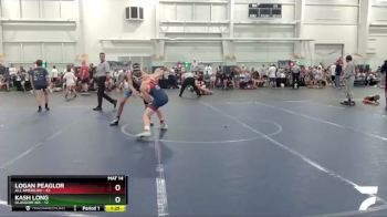 115 lbs Finals (8 Team) - Logan Peaglor, All American vs Kash Long, Glasgow WA
