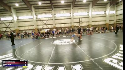 55 lbs Round 2 - Sienna Crandall, NV vs Mandi Mele, WY