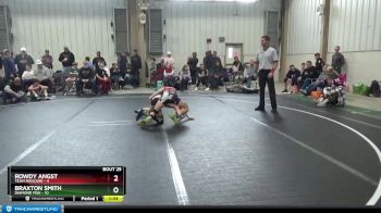 84 lbs Round 7 (8 Team) - Braxton Smith, Diamond Fish vs Rowdy Angst, Team Missouri