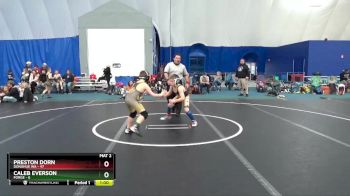 84 lbs Round 5 (6 Team) - Caleb Everson, Forge vs Preston Dorn, Donahue WA