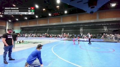 40-41 lbs Round 2 - Hunter Johnson, Fallon Outlaws WC vs Violet Francom, Floriston