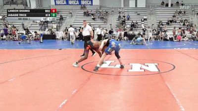 132 lbs Rr Rnd 1 - Landon Shanks, Wrecking Crew - HSB vs Jabasie Trice, AK Wrestling Foundation - HSB