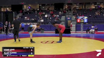 70 kg Quarterfinal - Stone Lewis, Montreal NTC vs Elliot Fleming, Carleton WC